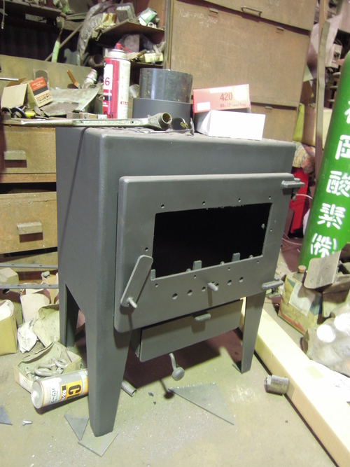 大きい薪ストーブ・大きいマダイ!_d0195183_2081074.jpg