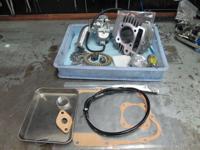 ベンリィ50Sボアアップ作業。 : モーターヘッド サイクルショップ