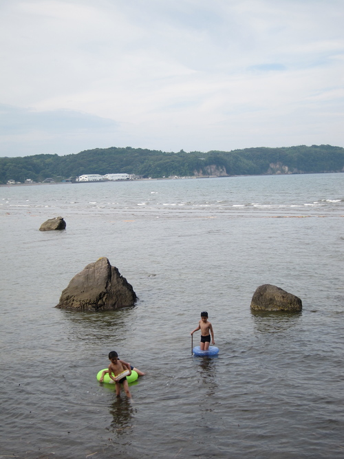 夏休みキャンプ（糸ヶ浜海浜公園キャンプ場）　1日目　②_e0071035_1245486.jpg