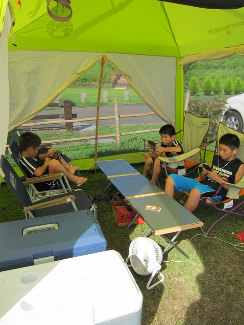 夏休みキャンプ（糸ヶ浜海浜公園キャンプ場）　３日目　④_e0071035_1339315.jpg