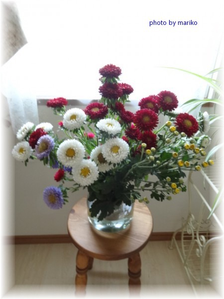 thanks お花_d0165645_10273945.jpg