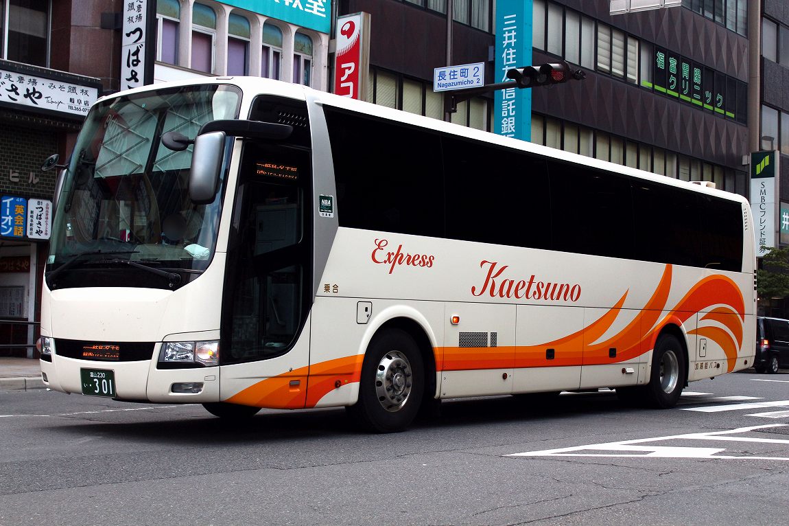 加越能鉄道 301 バス三昧