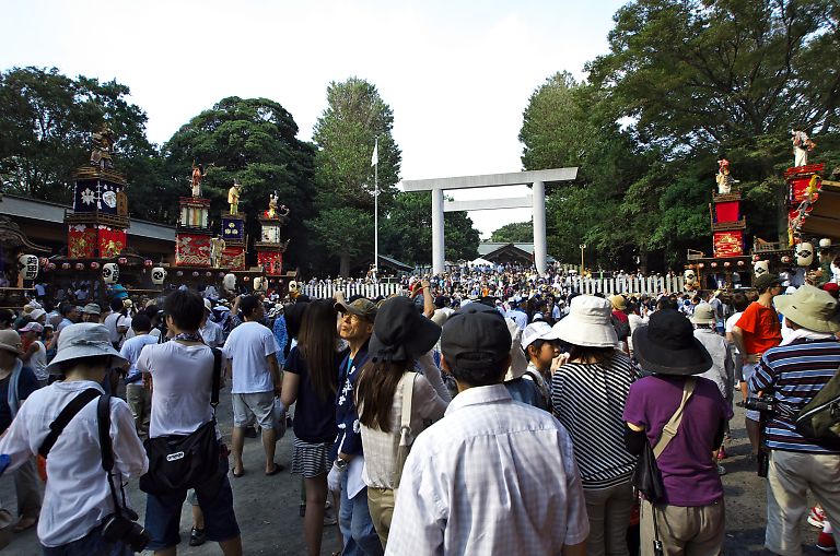 藤沢　烏森神社　人形山車(８月１７日）_c0057265_3184151.jpg