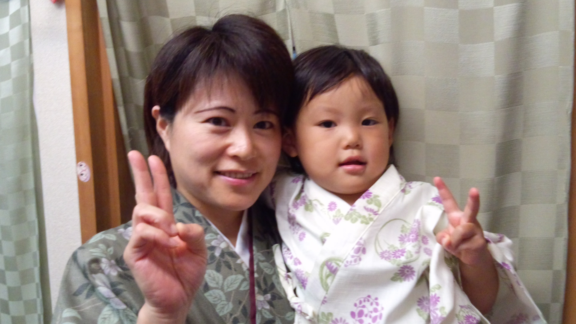 チビ女将に変身でちゅ(^O^)_a0200771_1533377.jpg