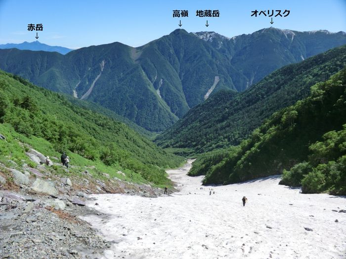 二日目　北岳から北岳山荘へ_b0185573_8381646.jpg