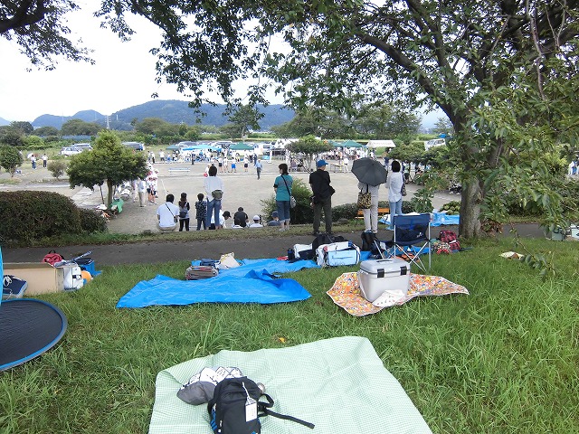 暑いけど不安定な天気の中で行なわれた富士市ジュニアゲートボール大会_f0141310_7374744.jpg