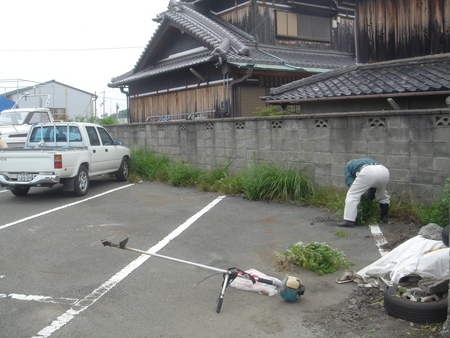 島田駐艇場作業　＆　孝子の森トイレ手直し_c0108460_0184080.jpg