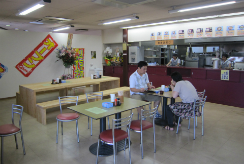 富士ひのきのテーブル・ベンチ in 道の駅富士_c0160488_2243314.jpg