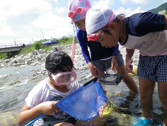 夏の最後の川遊び_a0122144_22373534.jpg