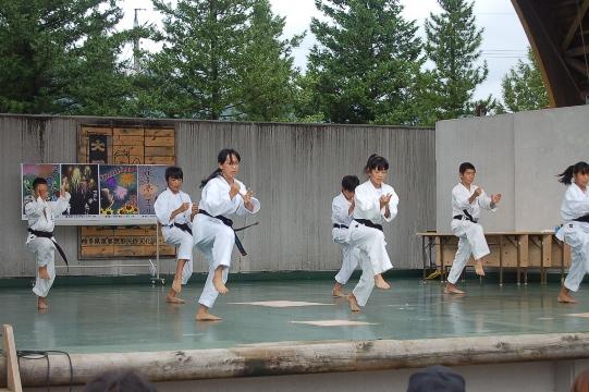 つけち夢まつり<空手演舞>_d0010630_10474553.jpg