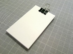 名刺サイズの白紙カードを束でメモ用紙として持ち歩く：ヒップスターPDA_e0279055_1133440.jpg