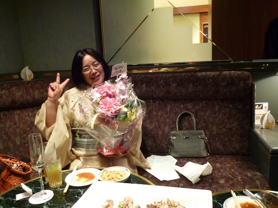 浴衣で女子会^^_d0230676_1644574.jpg