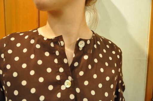 絶妙なバランス ,,, ドット ,,, dahl\'ia_b0110582_2029289.jpg