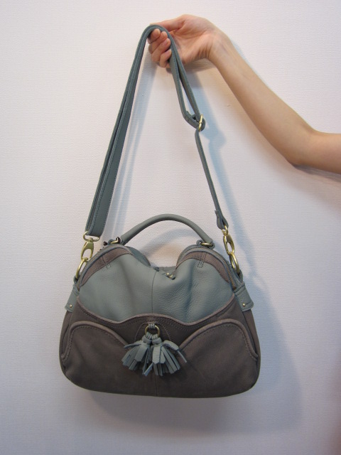 Beaure ビュレ配色2WAY BAG  b-7541_e0076692_12444960.jpg