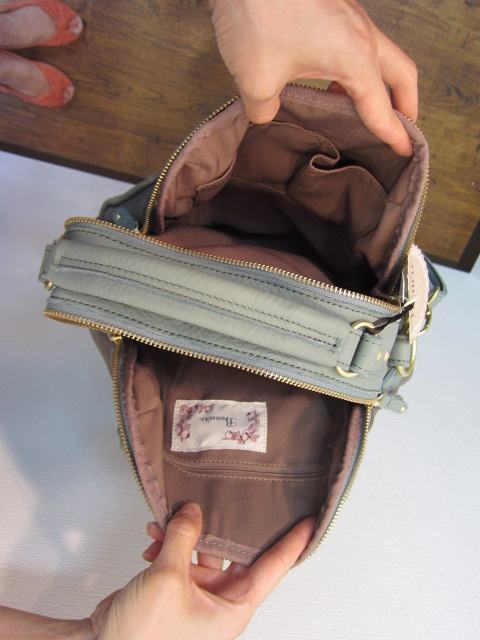 Beaure ビュレ配色2WAY BAG  b-7541_e0076692_12451516.jpg