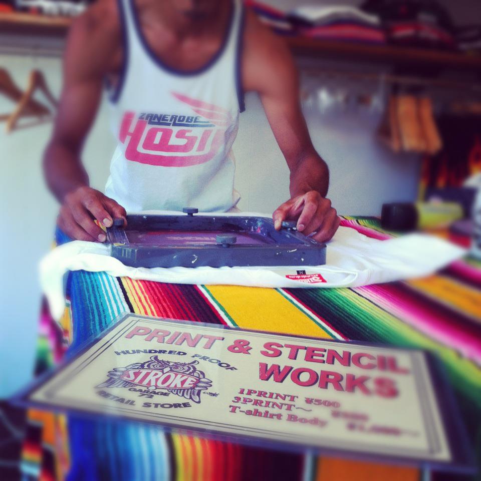 STROKE PRINT&STENCIL WORKS EXPERIENCE!!!_d0101000_14364945.jpg