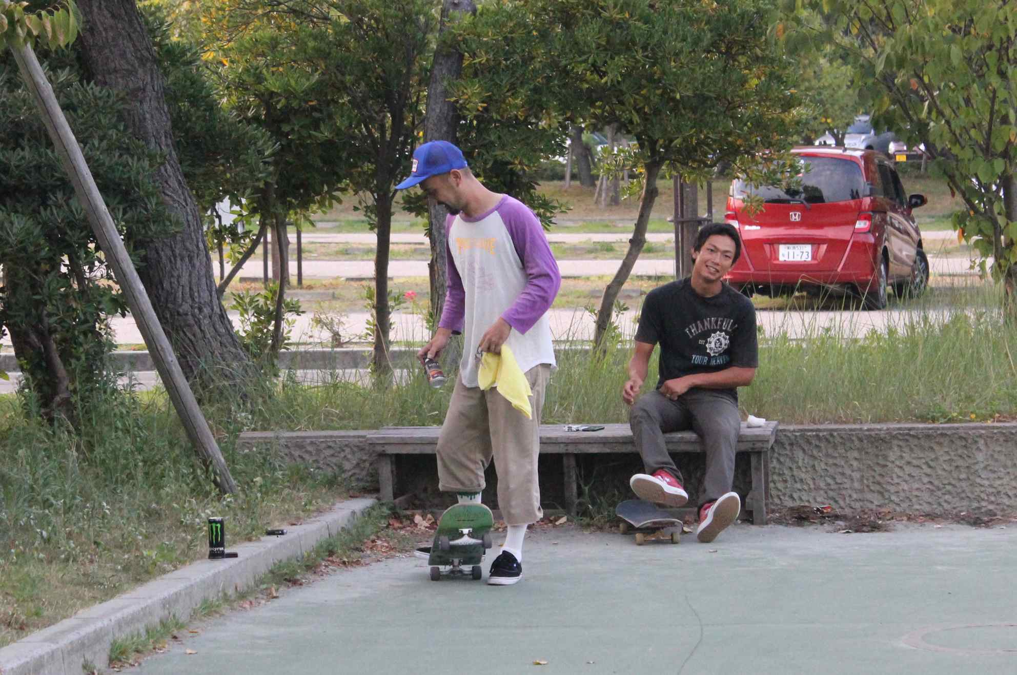 早朝SK8park_a0264604_7513054.jpg