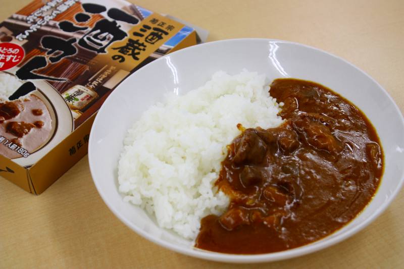 土曜のお昼はカレー№154(菊正宗・酒カレー)2012.8.25_d0151746_2125733.jpg