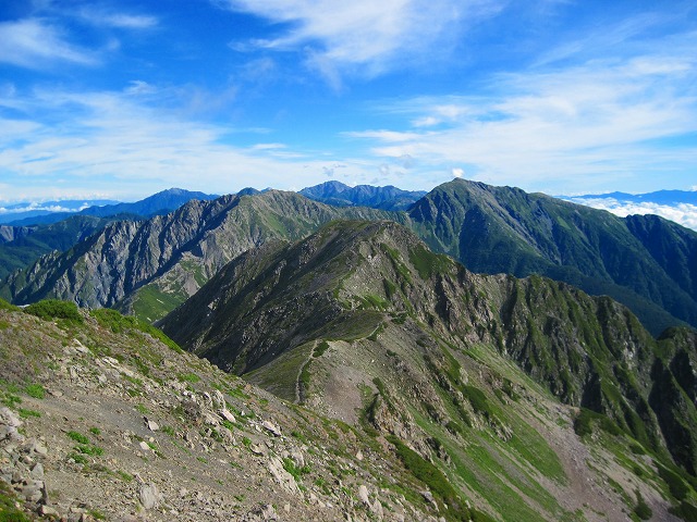 2012.8.20～25　聖岳～赤石岳～荒川三山縦走_c0219866_1562678.jpg