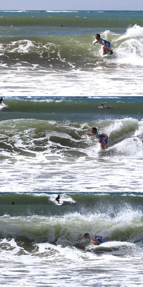 2012/08/26(SUN) The beach on Sunday with a wave _a0157069_23273357.jpg