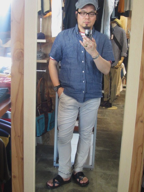Kato BASIC より・・・密かに人気のShambre SHIRTS (半袖)!★_d0152280_18959.jpg