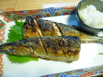 秋刀魚、美味しかった~=*^-^*=にこっ♪_b0175688_20372657.jpg