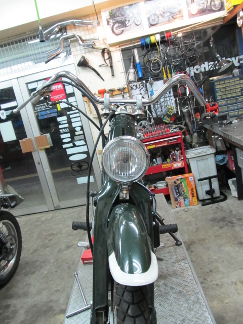 カブ70ヴィンテージカスタム作業中 : モーターヘッド サイクル カブ70ヴィンテージカスタム作業中 : モーターヘッド サイクル