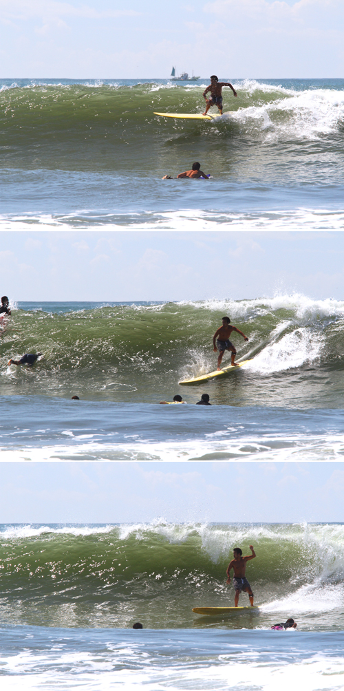 2012/08/26(SUN) The beach on Sunday with a wave _a0157069_116271.jpg