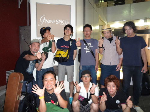 20120825 Live at 新宿NINESPICES_d0082970_7171347.jpg