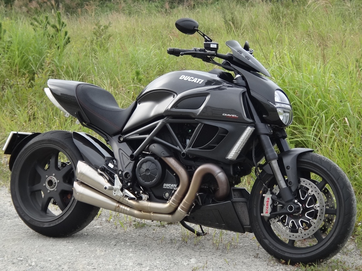 Diavel ﾘｱﾏｯﾄﾞｶﾞｰﾄﾞ到来、そして装着_f0004270_22222298.jpg