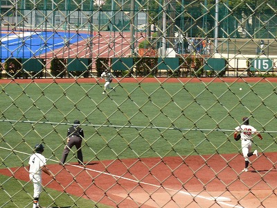 法政大対日本大 8月26日 オープン戦・前半_b0166128_1655195.jpg