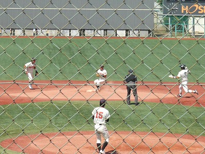 法政大対日本大 8月26日 オープン戦・前半_b0166128_1716971.jpg
