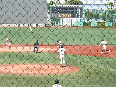 法政大対日本大 8月26日 オープン戦・前半_b0166128_1734392.jpg