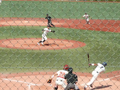 法政大対日本大 8月26日 オープン戦・前半_b0166128_17452047.jpg
