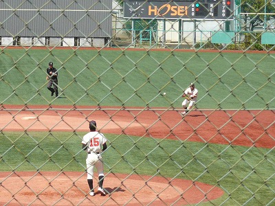 法政大対日本大 8月26日 オープン戦・前半_b0166128_20372068.jpg