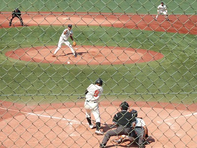法政大対日本大 8月26日 オープン戦・前半_b0166128_2111321.jpg
