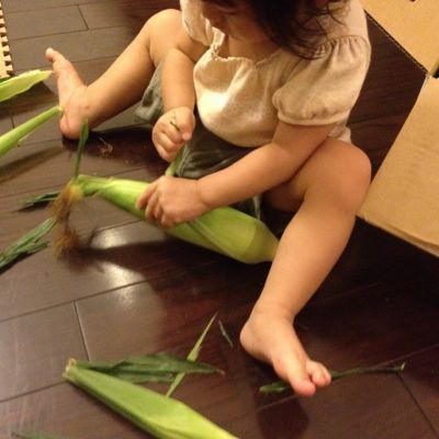 とうもろこし大好き。_e0258469_1824384.jpg