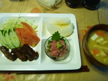 最近、夕飯の時間が遅くなりました_b0175688_21425790.jpg