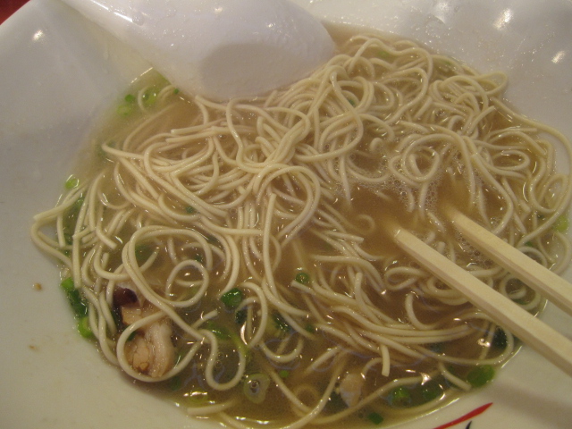 とんこつラーメン博多風龍 ラーメン¥600@新橋_b0042308_21423235.jpg