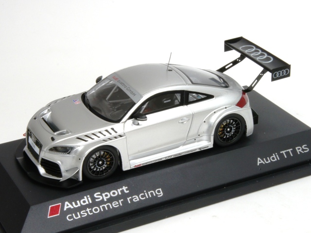 1/43 アウディ Audi TT RS Audi Sport customer racing ディーラー特注 
