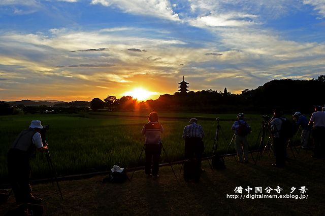 備中国分寺の夕景　8/24_c0083985_823153.jpg