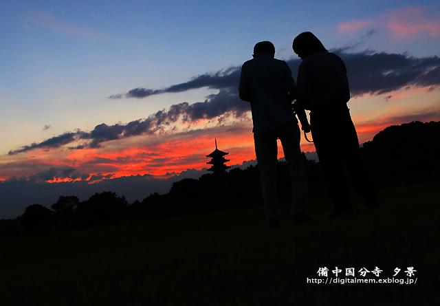 備中国分寺の夕景　8/30_c0083985_2336238.jpg