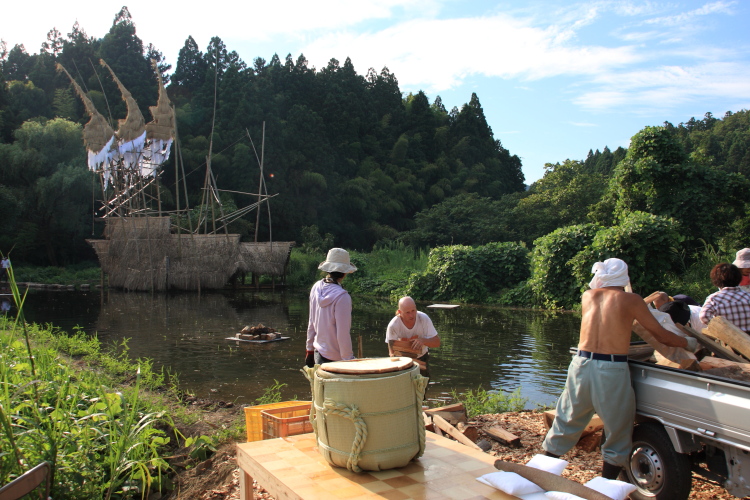 「矢垂川プロジェクト」オープニングレセプション①_e0169421_21531717.jpg