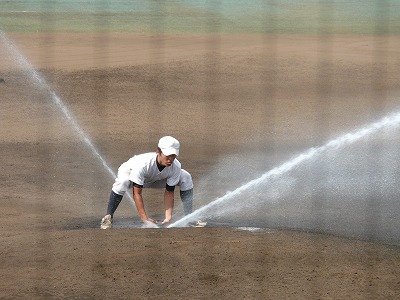 専修大対明治大　８月２９日　オープン戦・後半_b0166128_2252121.jpg