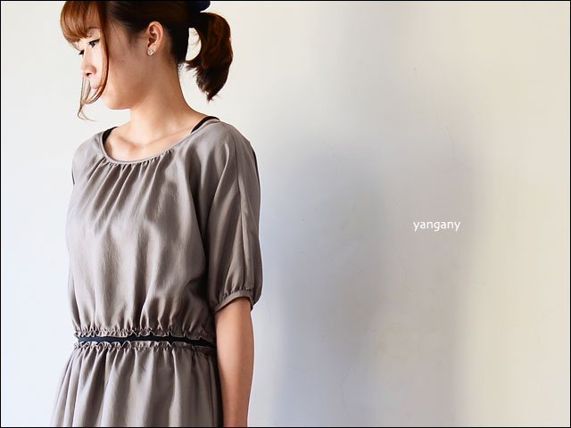 Yangany ヤンガニー Miumiuツイル ウエストゴム切替ワンピース F 5035 再入荷です Refalt Blog Yangany ヤンガニー Miumiuツイル ウエストゴム切替ワンピース F 5035 再入荷です Refalt Blog