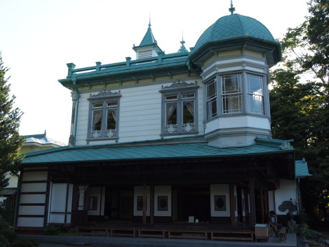 お庭を眺める台湾茶会：盛美園（平川市）_b0147224_22422.jpg