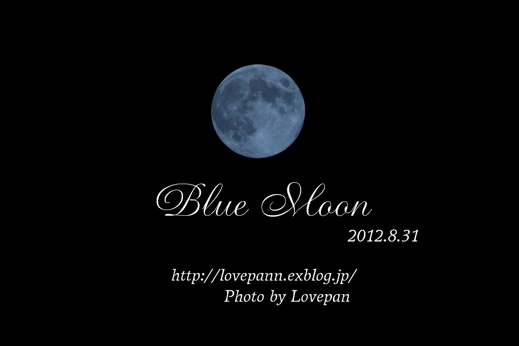 神秘的な夜　Blue Moon_c0136926_14575244.jpg