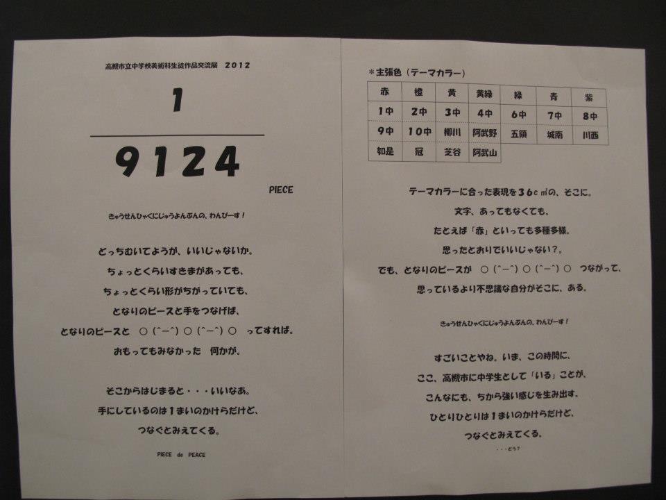 「中学校美術Q&A」のAction Plan(案)作品展(3)_b0068572_17365643.jpg