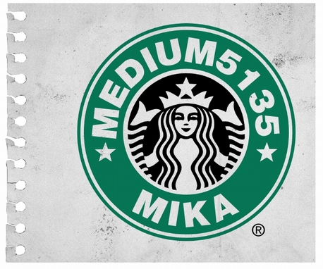 オリジナルのスタバロゴ Medium ミディアム