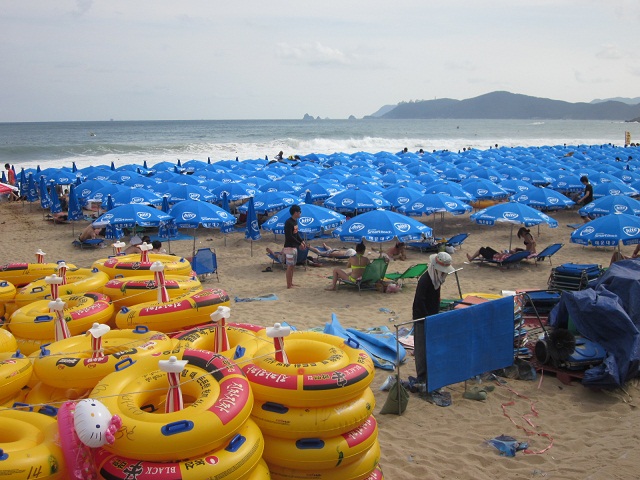 ２０１２年８月　釜山　ギネス登録された海雲台ビーチ　_b0205305_19383034.jpg